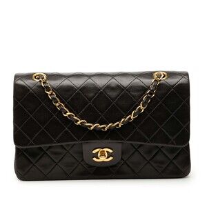 Pre-Loved Chanel Medium Classic Lambskin Double Flap